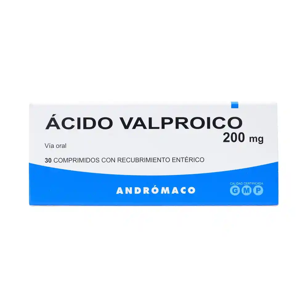 Ácido Valproico Acido 200 Mg Comp. Recubrimiento Enterico