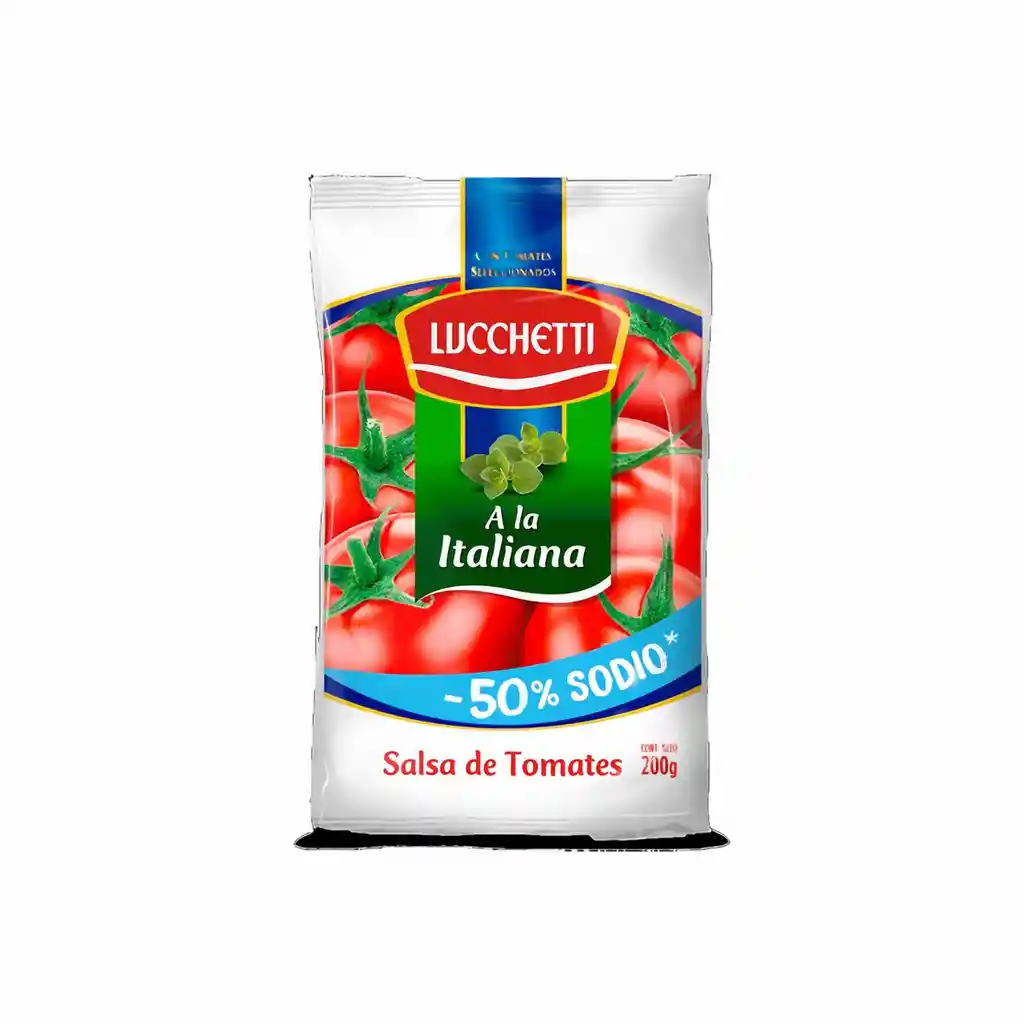 Lucchetti Salsa Luchetti Tomate 50 Sodio