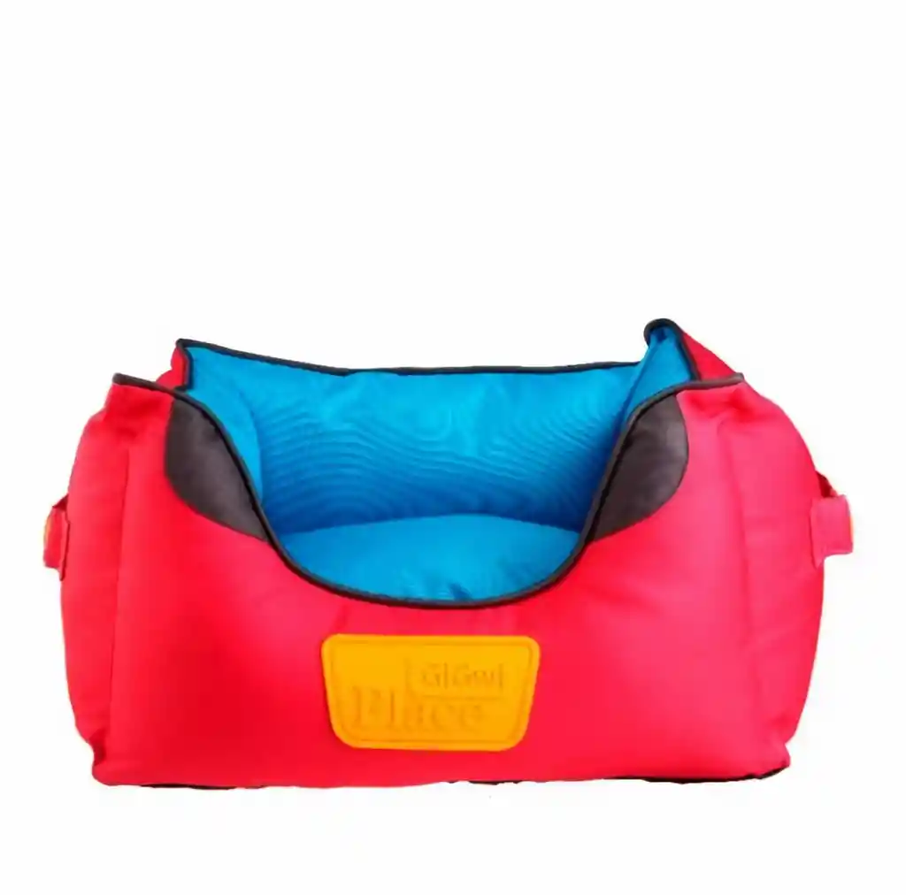 Cama Gigwi Place Azul Rojo Cuadrada Larga