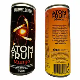 Aton Fruit Bebida Energética Sabor Mango