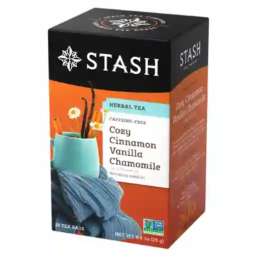 té Stash Cozy Cinnamon Vainilla Jumbo Impo