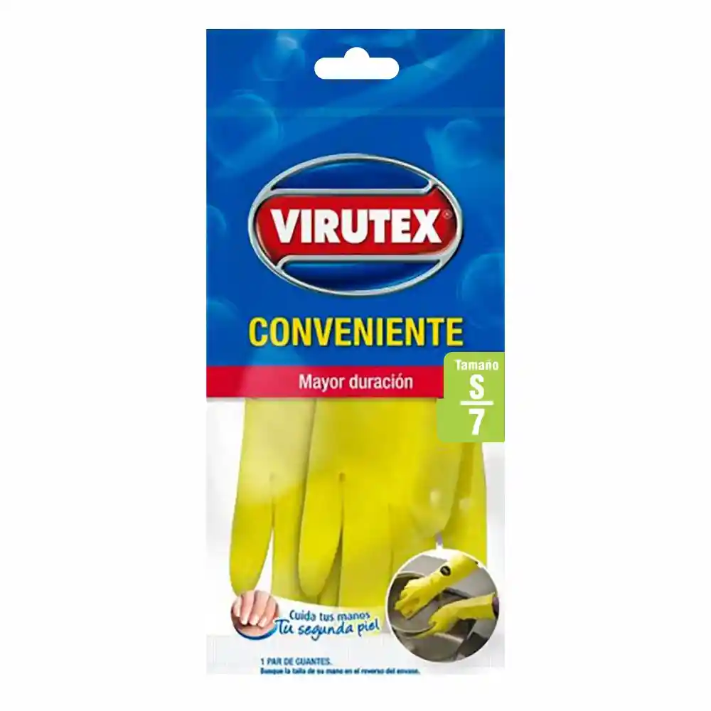 Virutex Guante Conveniente Talla S 