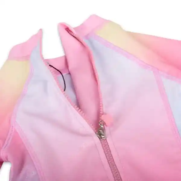 Traje de Baño Bebé Niña Rosado Pillín Talla 12 M