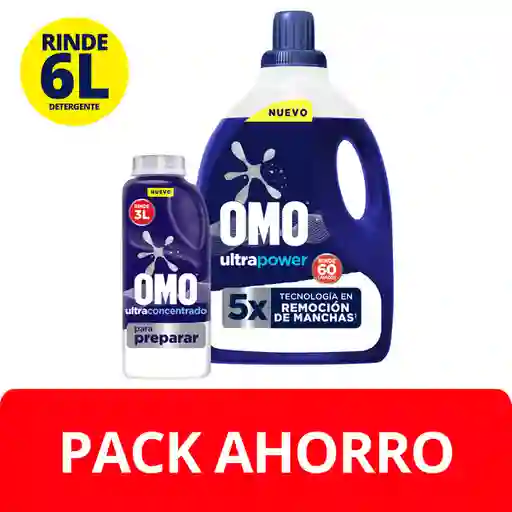 Omo Pack Detergente Líquido