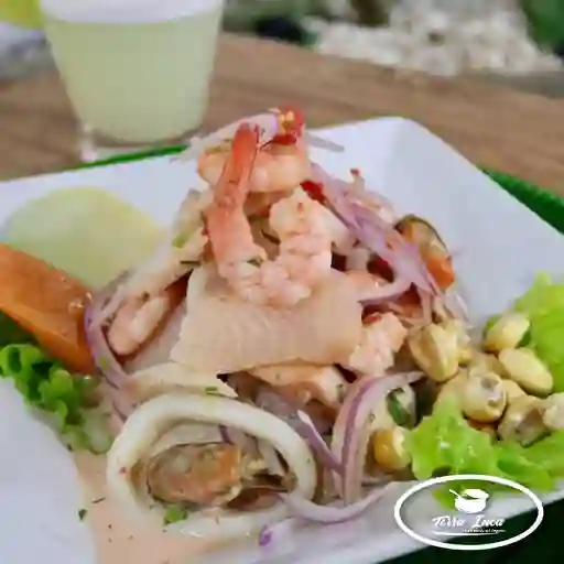 Ceviche Mixto.