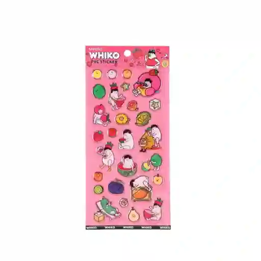 Plantilla de Stickers Multicolor Miniso