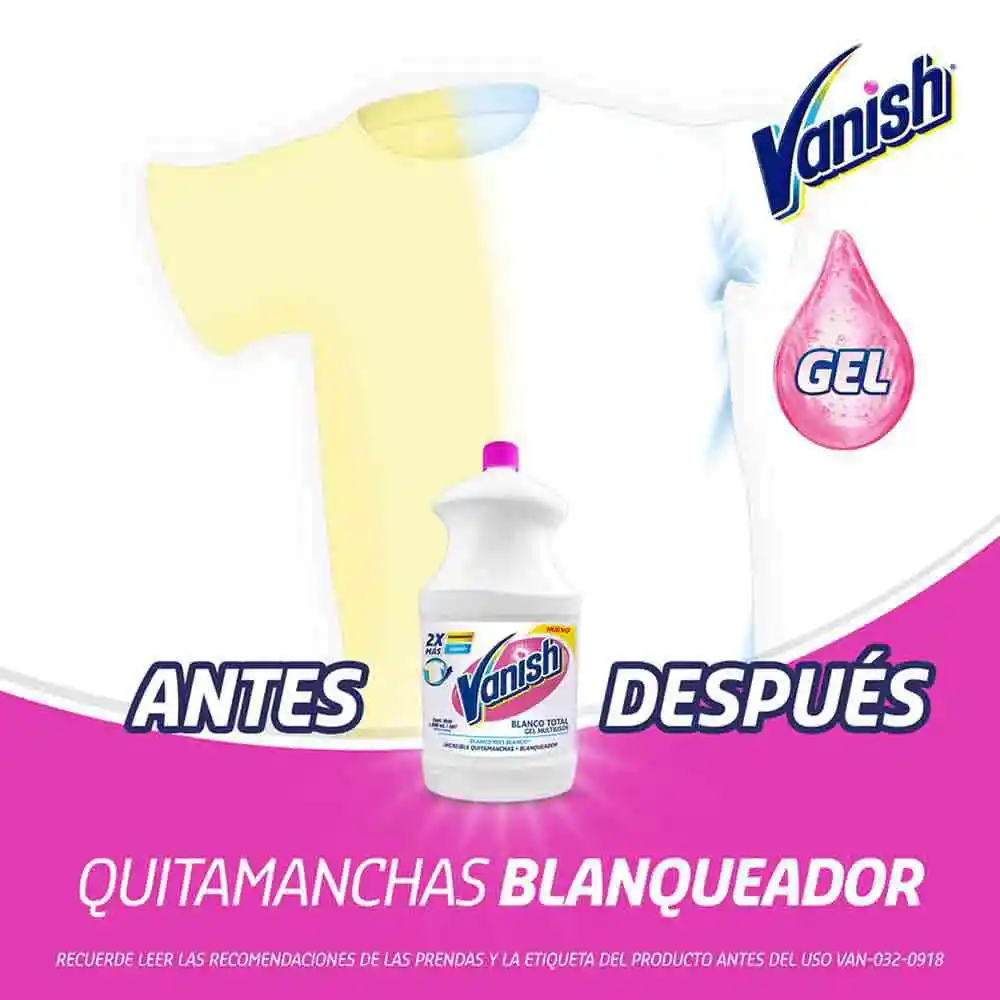 Vanish Liquido Blanco