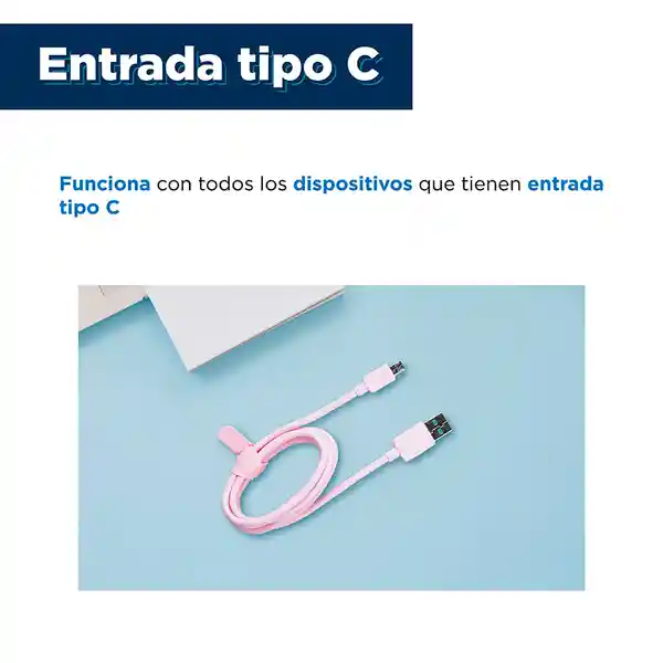 Cable de Carga Rápida Micro Usb a Usb (Rosa) 1M Miniso