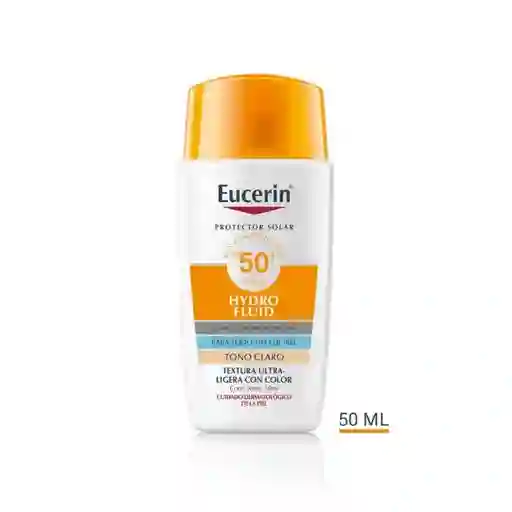 Eucerin Protector Solar Sun Face Hydro Fluid Tono Claro Spf 50+