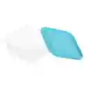 Miniso Set de Contenedor Plástico Color Mixto Capacidad 650 mL