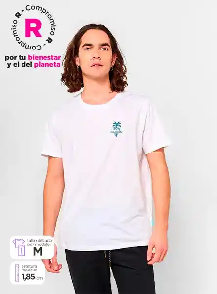 Cloudbreak Camiseta Manga Corta Etorta Blanco T. M 1 CLBK SS24