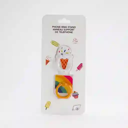 Miniso Soporte Para Celular Tipo Anillo Candy Time de Colores