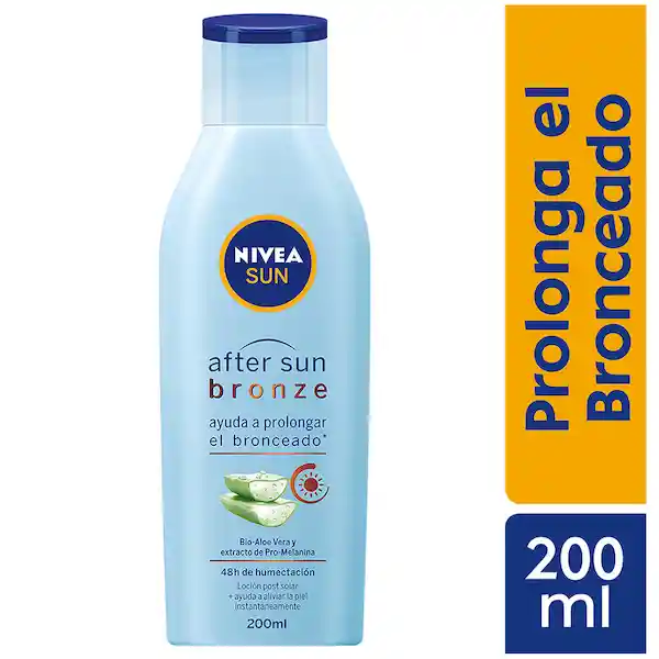 Nivea Crema Humectante After Sun Protect Bronze