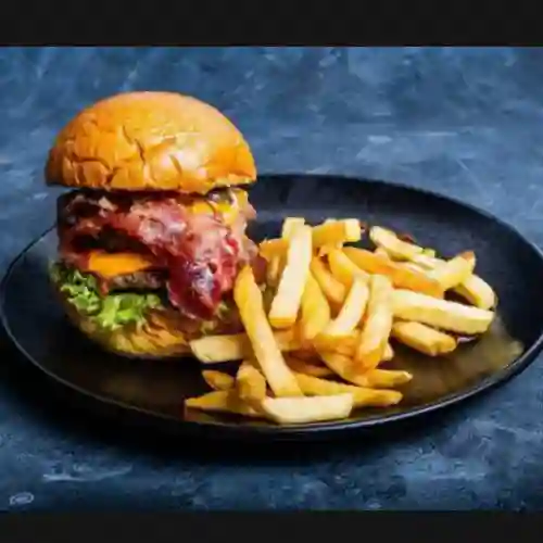Hamburguesa Americana Doble