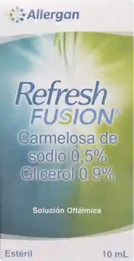 Refresh Fusion Solución Oftálmica (0.5 %/ 0.9 %)