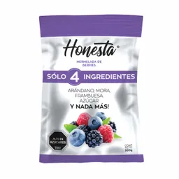 Honesta Mermelada De Berries 200 G.