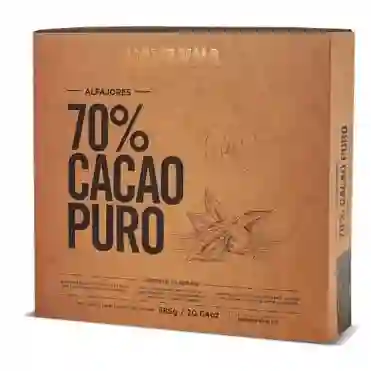 Alfajor 70% Cacao X 9
