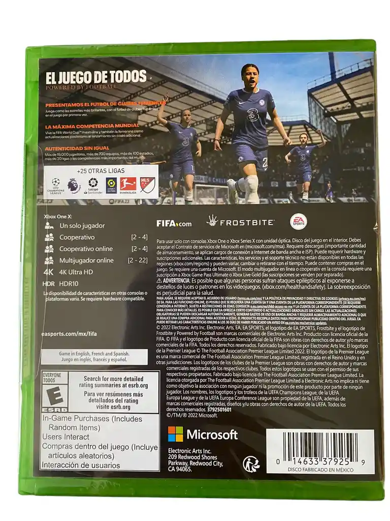 Videojuego Fifa Xbox One 23