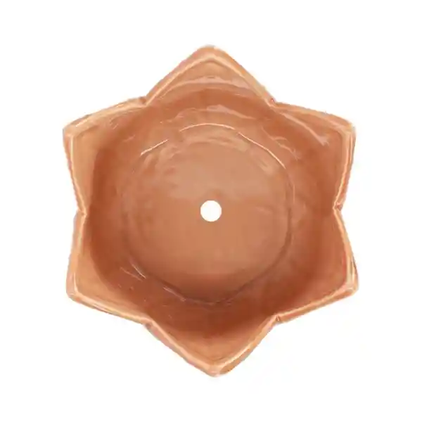 Maceta de Cerámica Flor 16.3 x 15.3 x 13.3 cm Casaideas
