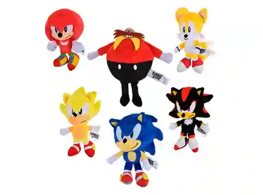 Sonic Peluche Basico Surtidos