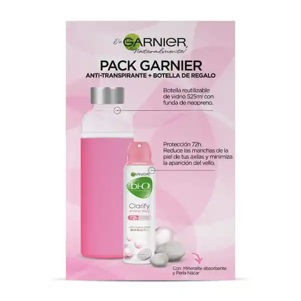 Bí-O Garnier Packclarify + Botella