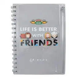 Friends 2.0 Libreta Con Sobre Transparente