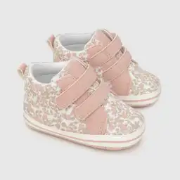 Zapatillas Estampada Flores Niña Light Pink Talla 17 Colloky