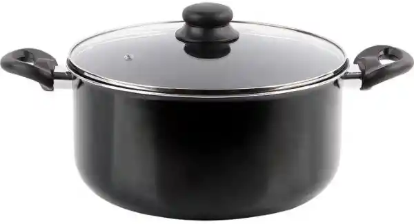 Olla Alta Aluminio 28 cm