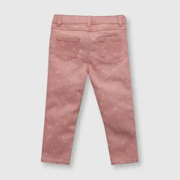 Pantalón de Bebé Niña Romántico Dark Rose Talla 6/9M Colloky