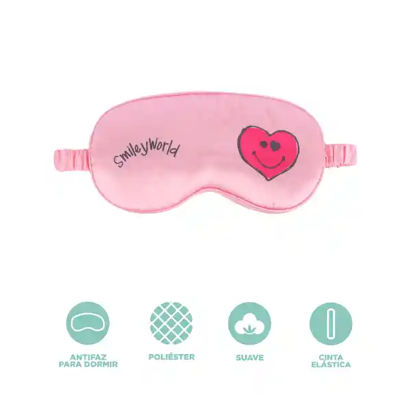 Antifaz Para Dormir Rosa Miniso