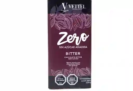 Barra Chocolate Bitter 80% Sin Azúcar