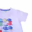 Polera Niño Blanco Pillin 2 a