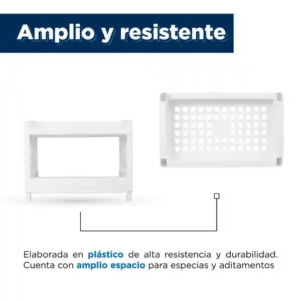 Estante de Almacenamiento de Dos Capas Miniso