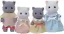 Sylvanian Families Juguete Familia Gato Persa