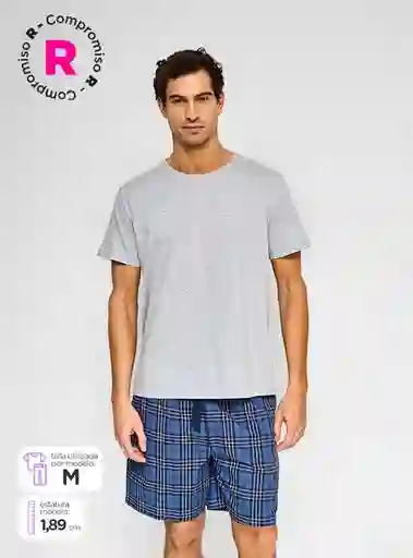 Regatta Pijama Cuadros Grmel Talla M SS24