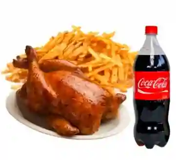 Combo Pollo Entero y Bebida