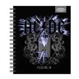 Artel Cuaderno Book Acdc 120 Hojas