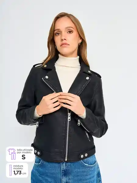 Index Chaquete Corta Cas Cania Color Negro S S25