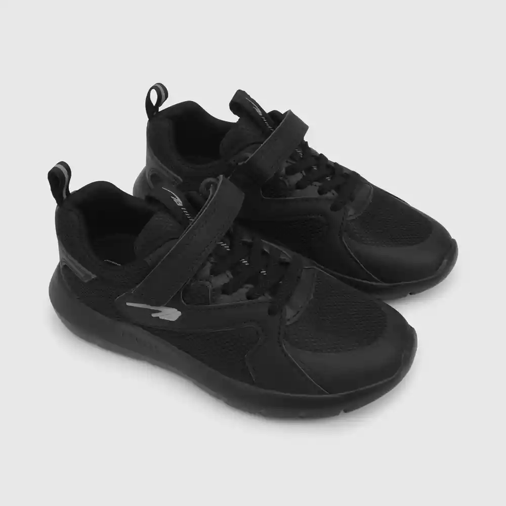 Zapatillas Deportiva Para Niño Negra Talla 31