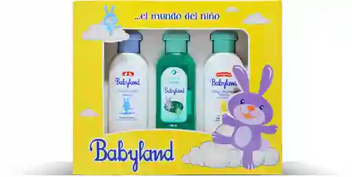 Babyland Estuche Emulsión +Colonia +Shampoo
