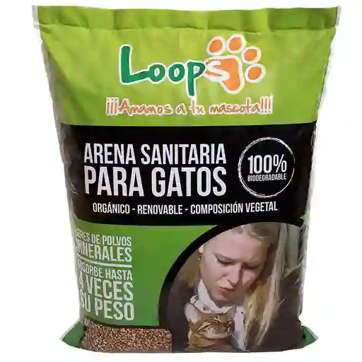 Loops Arena Sanitaria Biodegradable para Gatos