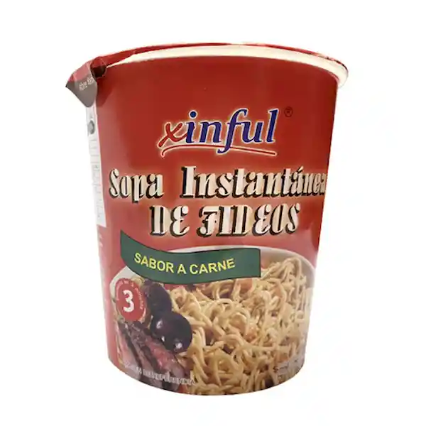 Xinful Fideos Instántaneos Carne 65 g