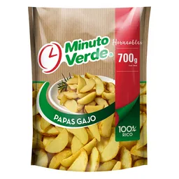 Minuto Verde Papas Gajo Congelado