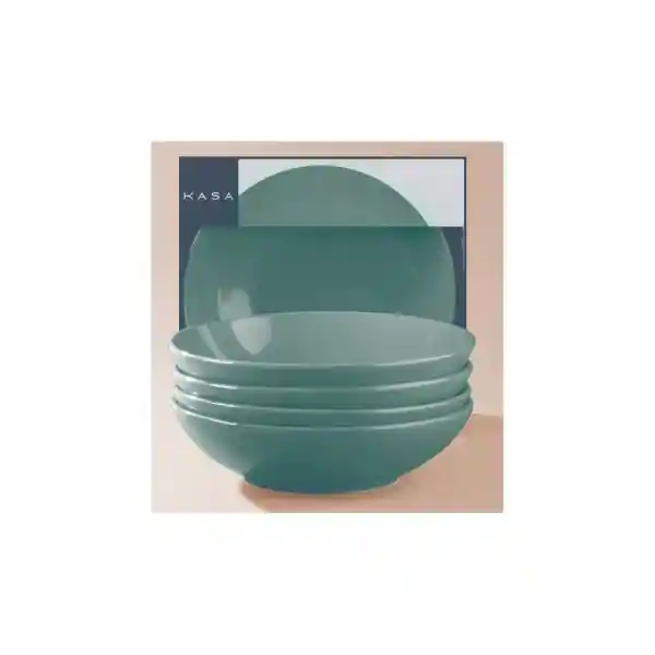 Kasa Set Plato Sopa Porto Gris