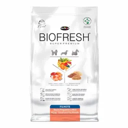 Raza Biofresh Alimento Para Perro Cachorros Pequenas Y Mini