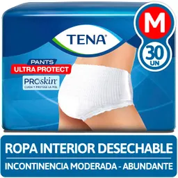 Tena Ropa Interior Desechable Unisex Ultra Protect Talla M