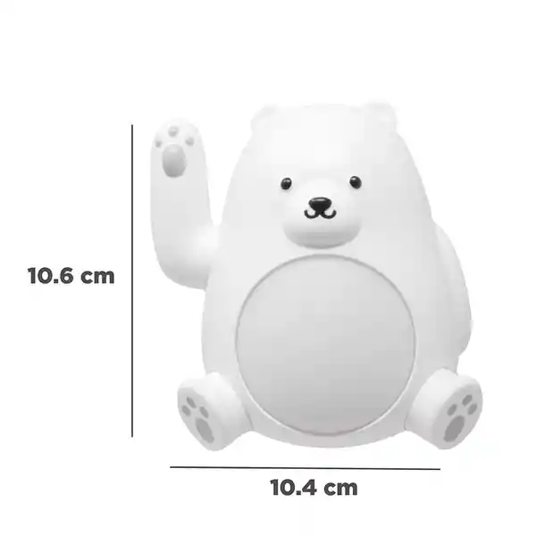 Lámpara de Escritorio Mano Movible Automática Oso Polar Miniso