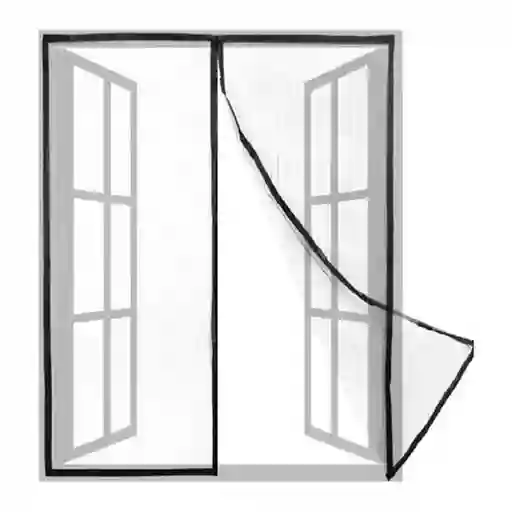 Malla Cortina Puerta Magnético Mosquitos Insectos