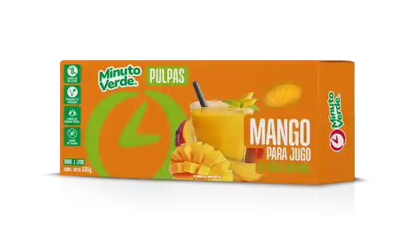 Pulpa Mango Minuto Verde