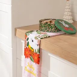 Paño Cocina Algodón Feliz Navidad 38 x 63.5 cm Casaideas